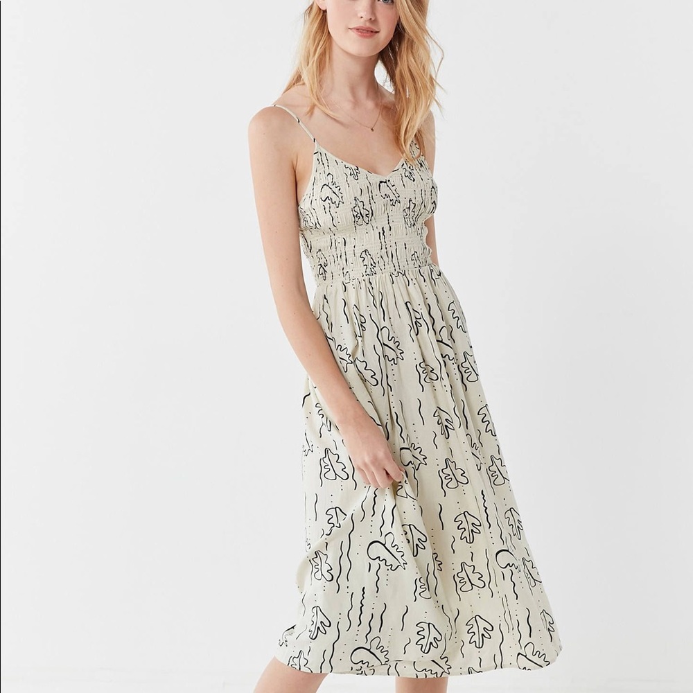 NWT Urban Outfitters Smocked Dress